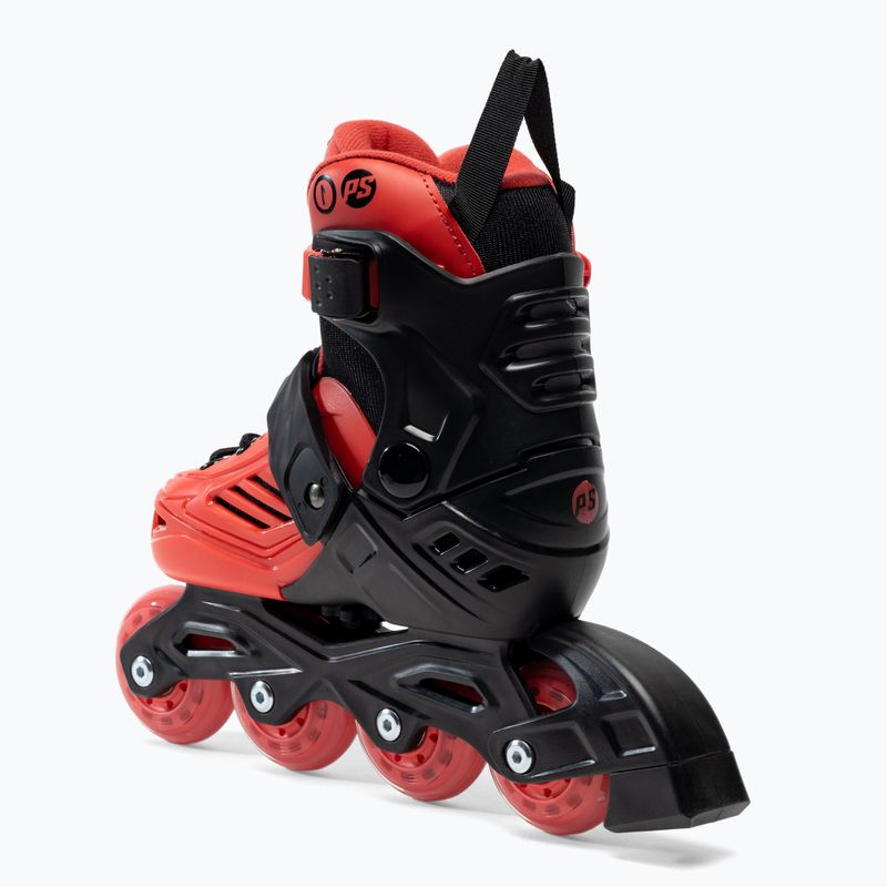 Роликові ковзани дитячі Powerslide Khaan Junior LTD червоно-чорні 940671 3