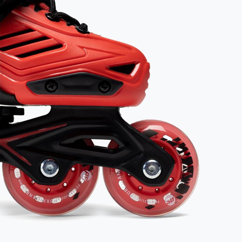 Роликові ковзани дитячі Powerslide Khaan Junior LTD червоно-чорні 940671 6