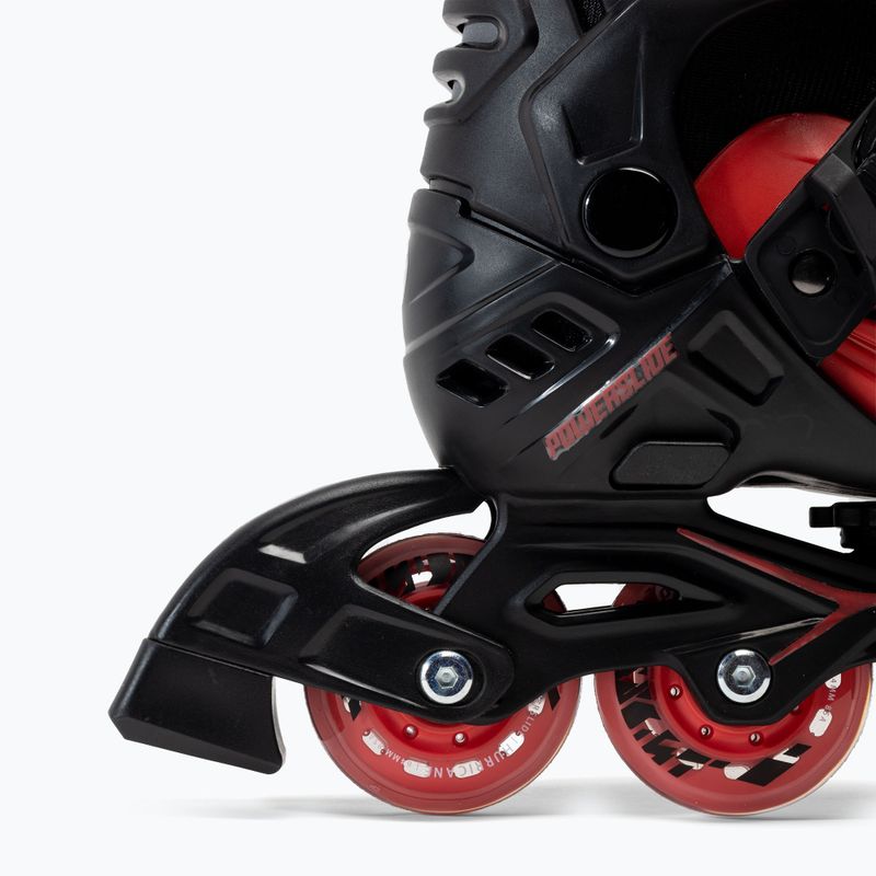 Роликові ковзани дитячі Powerslide Khaan Junior LTD червоно-чорні 940671 7