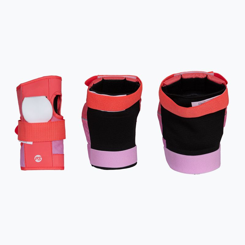 Набір захисту Powerslide Standard Set red/pink 2