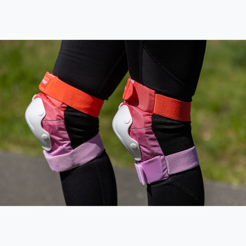 Набір захисту Powerslide Standard Set red/pink 7