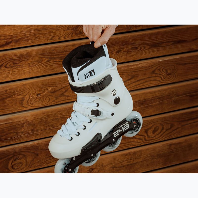 Роликові ковзани Powerslide Zoom Pro Nova білі 2