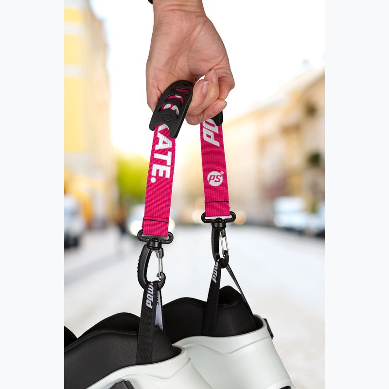 Ремінь для транспортування роликових ковзанів Powerslide Skate Carry pink 3