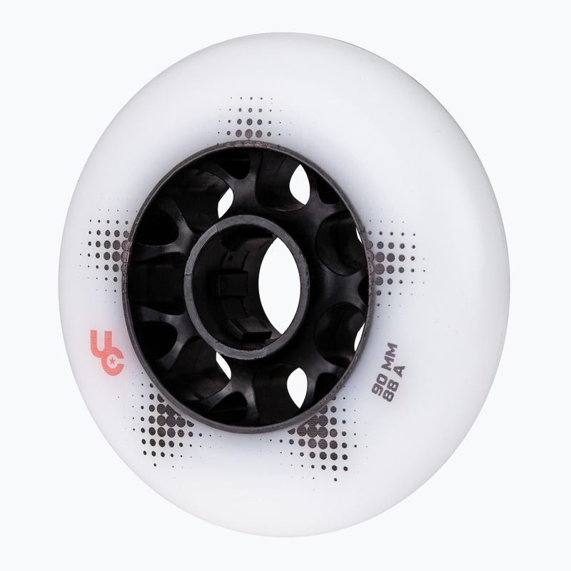 Колеса для роликів UNDERCOVER WHEELS Team Pro 90 mm/88A 4 pcs. white 5