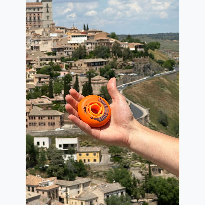 Колеса для роликів Powerslide King of Slides 4 pcs 76 mm/90A orange/orange 6