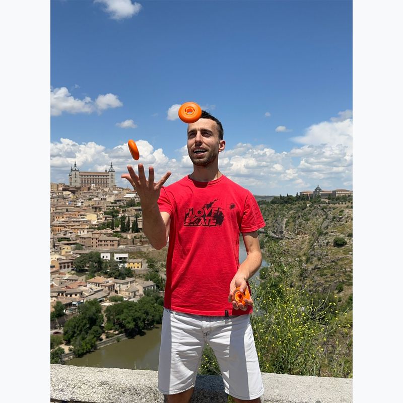 Колеса для роликів Powerslide King of Slides 4 pcs 76 mm/90A orange/orange 7