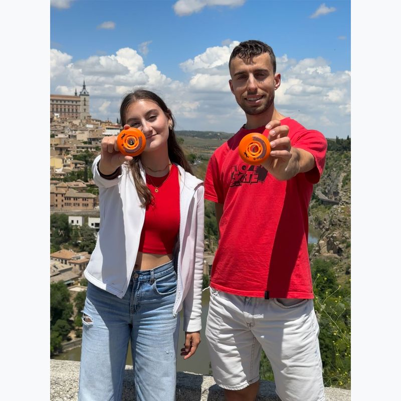 Колеса для роликів Powerslide King of Slides 4 pcs. 80 mm/90A orange/orange 5