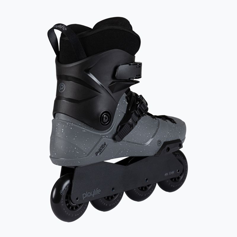 Ролики Playlife Phantom 80 black 4