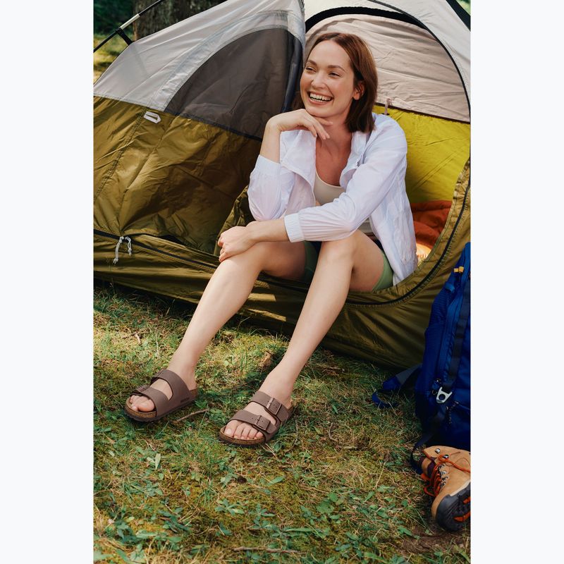 В'єтнамки BIRKENSTOCK Arizona BFBC Вузькі шльопанці мокко 14