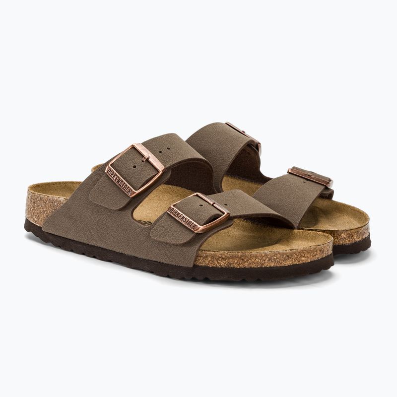 В'єтнамки BIRKENSTOCK Arizona BFBC Вузькі шльопанці мокко 4