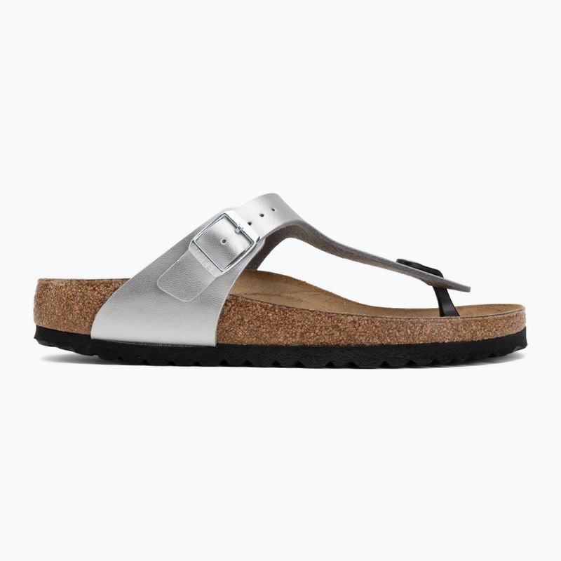 В'єтнамки BIRKENSTOCK Gizeh Birko-Flor Narrow silver 2