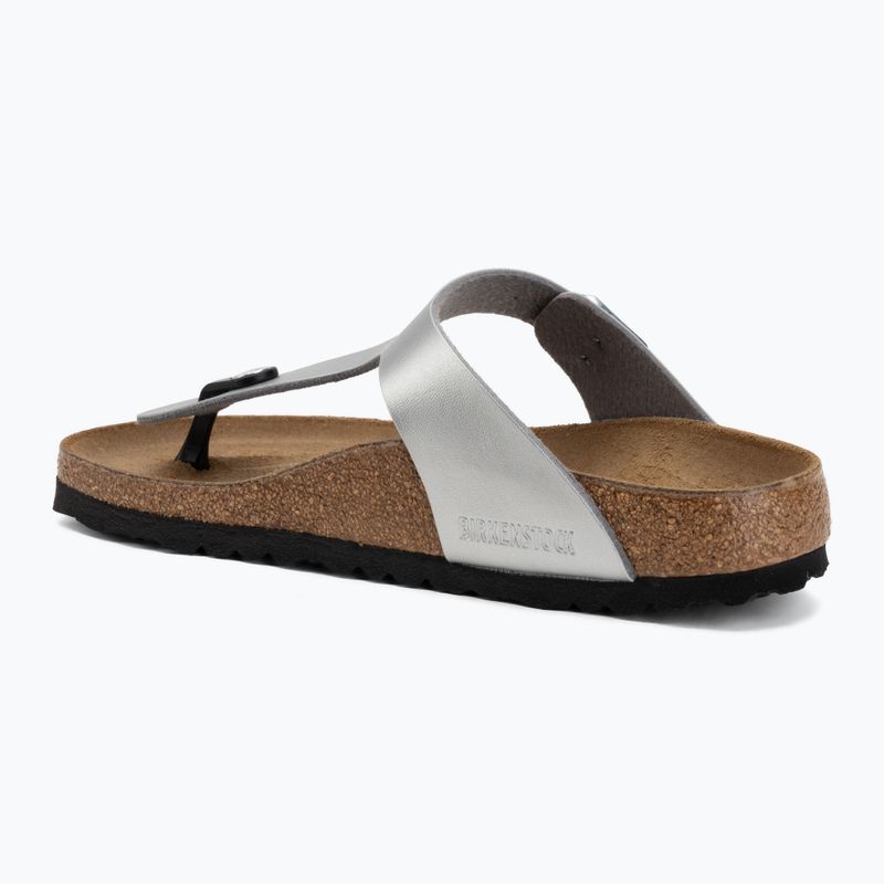 В'єтнамки BIRKENSTOCK Gizeh Birko-Flor Narrow silver 3