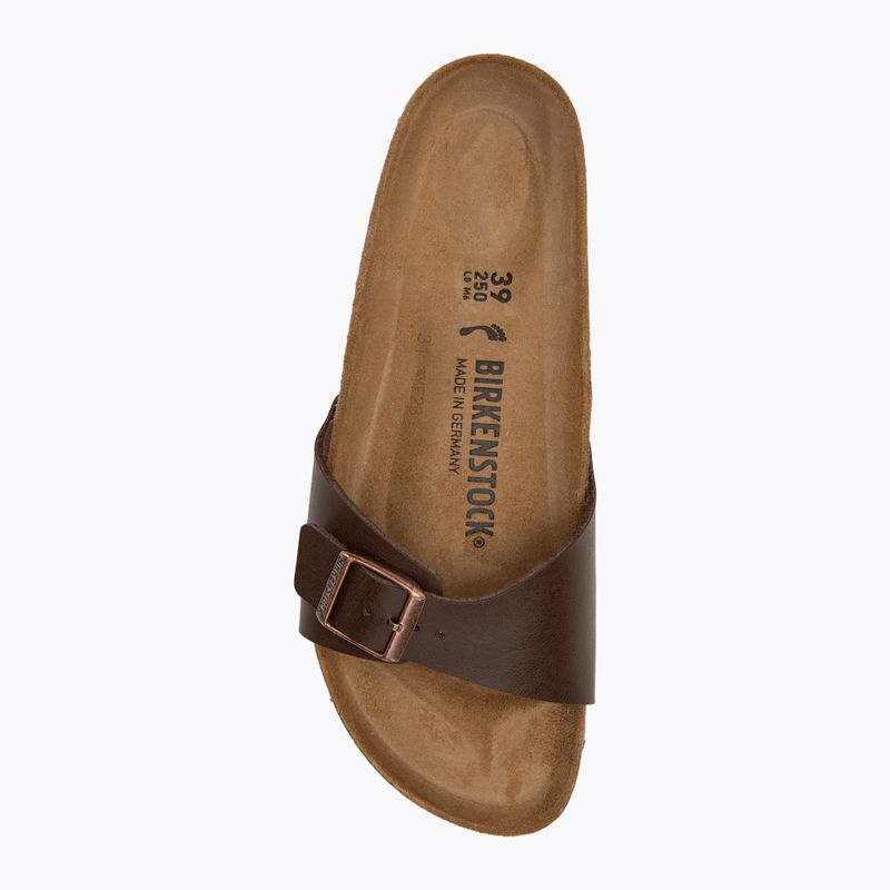 Шльопанці BIRKENSTOCK Madrid BF Narrow dark brown 5