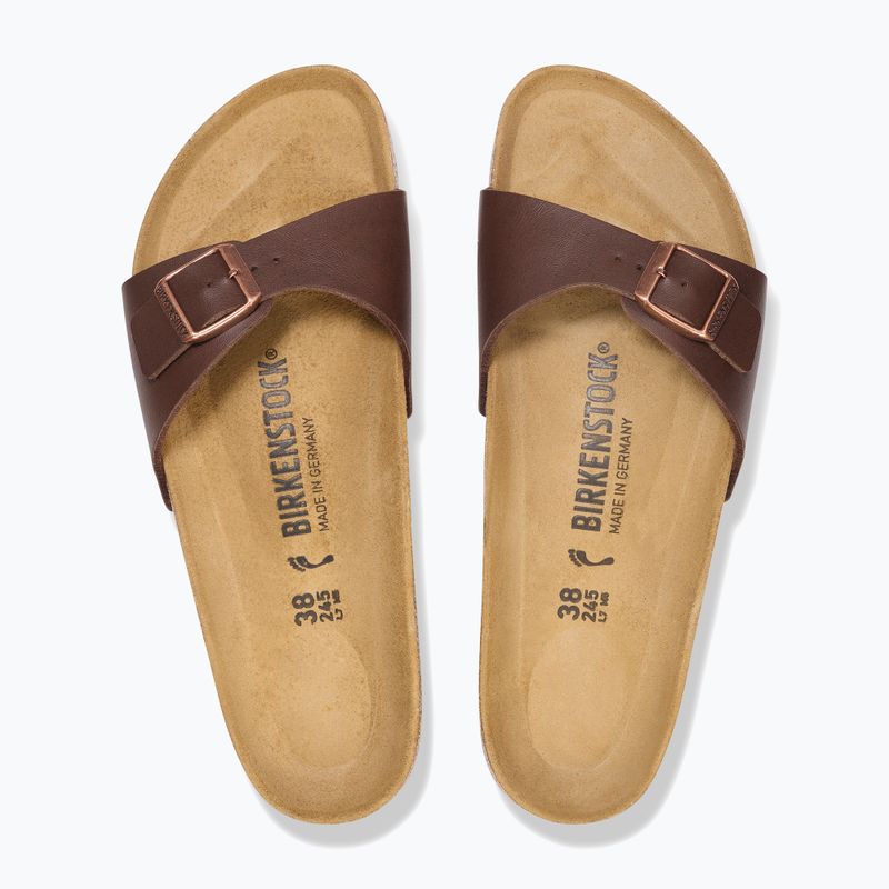 Шльопанці BIRKENSTOCK Madrid BF dark brown 3