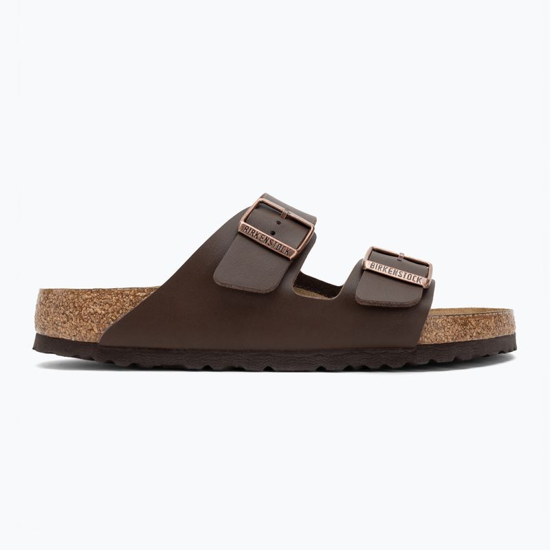 Шльопанці BIRKENSTOCK Arizona BF Regular dark brown 2
