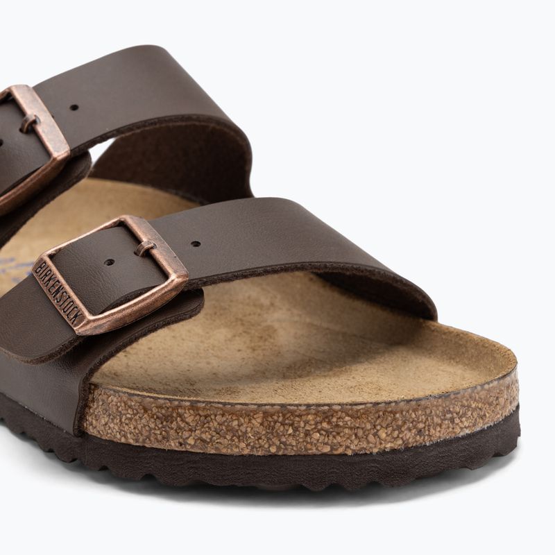 Шльопанці BIRKENSTOCK Arizona BF Regular dark brown 7