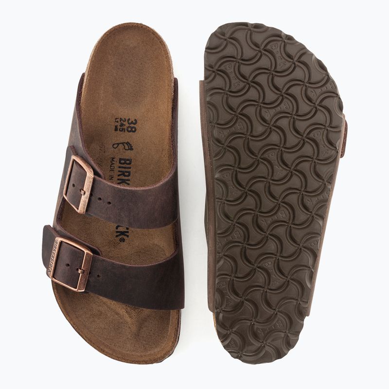 BIRKENSTOCK Arizona LEOI Регулярні шльопанці хабана 9