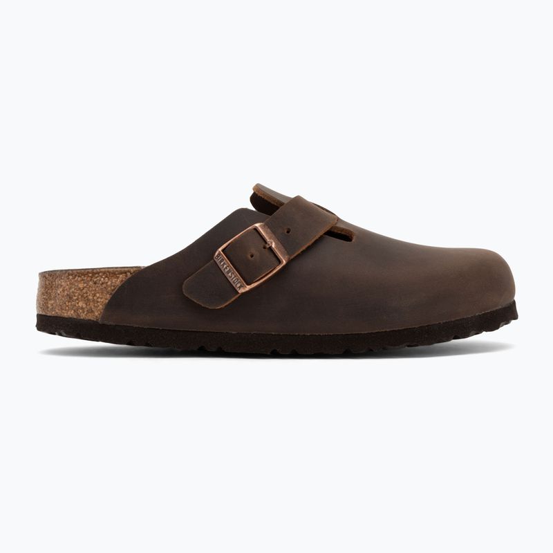 BIRKENSTOCK Boston LEOI Вузькі шльопанці хабана 2
