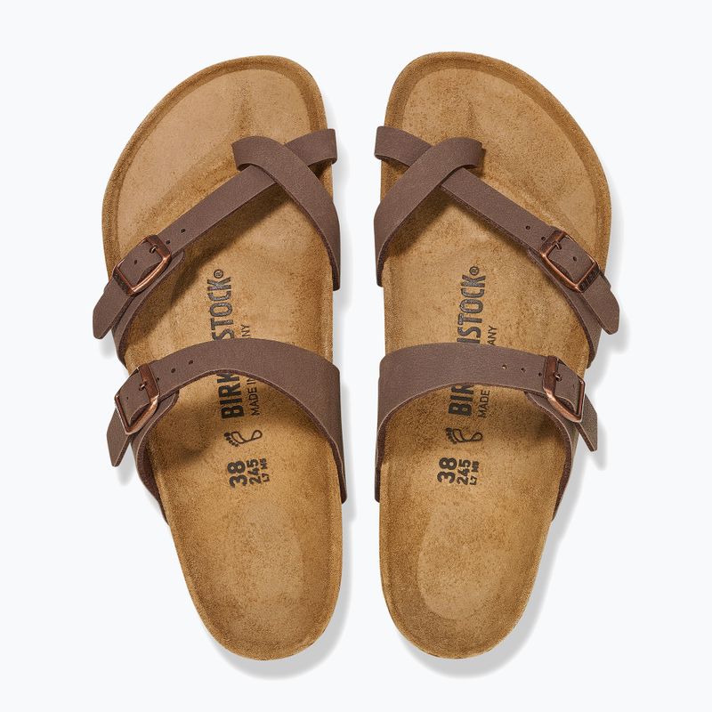 Шльопанці BIRKENSTOCK Mayari Birkibuc mocca 3