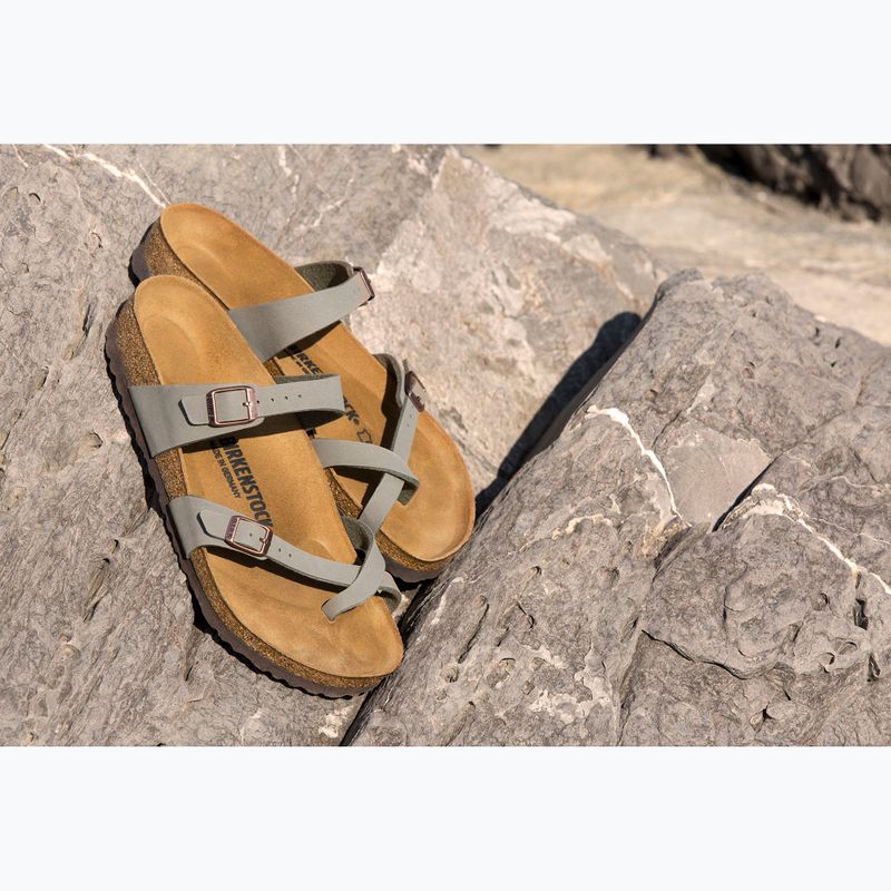 Шльопанці BIRKENSTOCK Mayari Birkibuc stone 4
