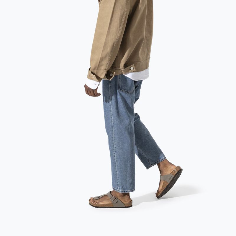 Шльопанці BIRKENSTOCK Gizeh Birkibuc Narrow stone 8