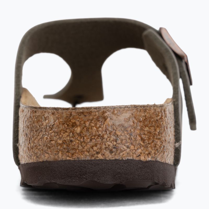 Шльопанці BIRKENSTOCK Gizeh Birkibuc Narrow stone 6