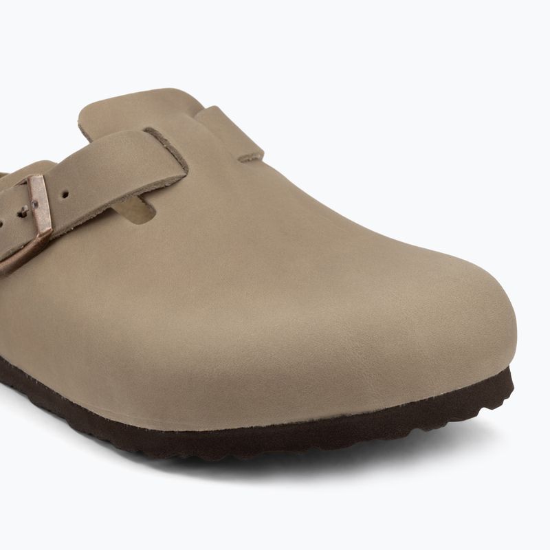 Шльопанці BIRKENSTOCK Boston LEOI Regular тютюнові коричневі 7