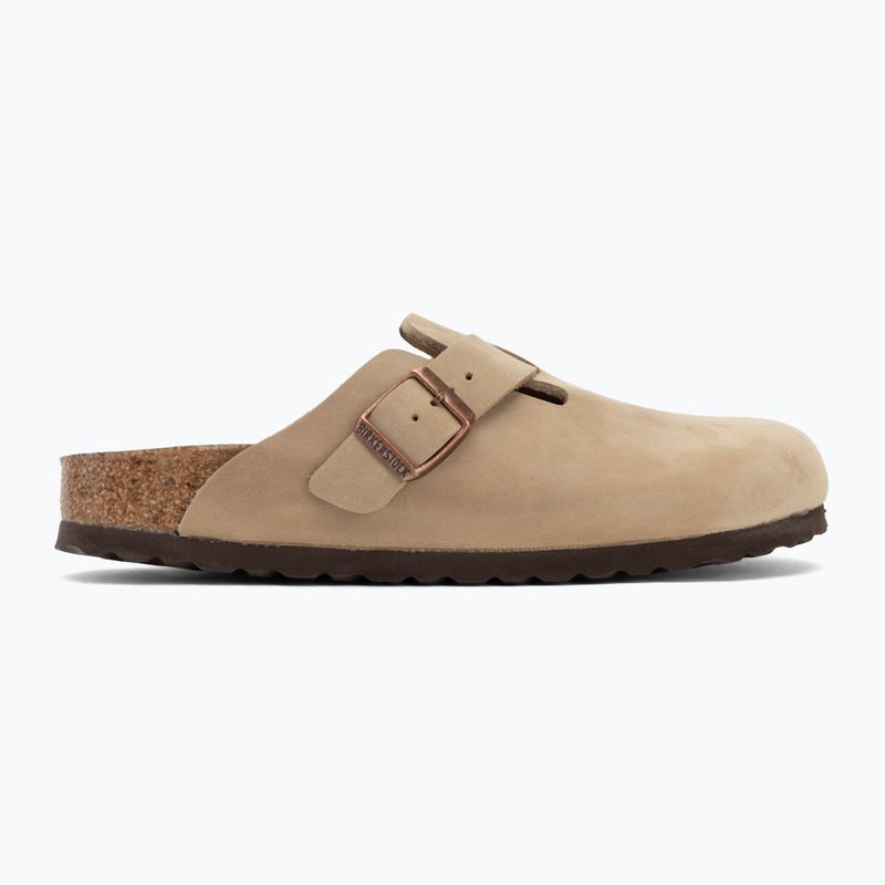 BIRKENSTOCK Boston LEOI Вузькі шльопанці тютюново-коричневого кольору 2