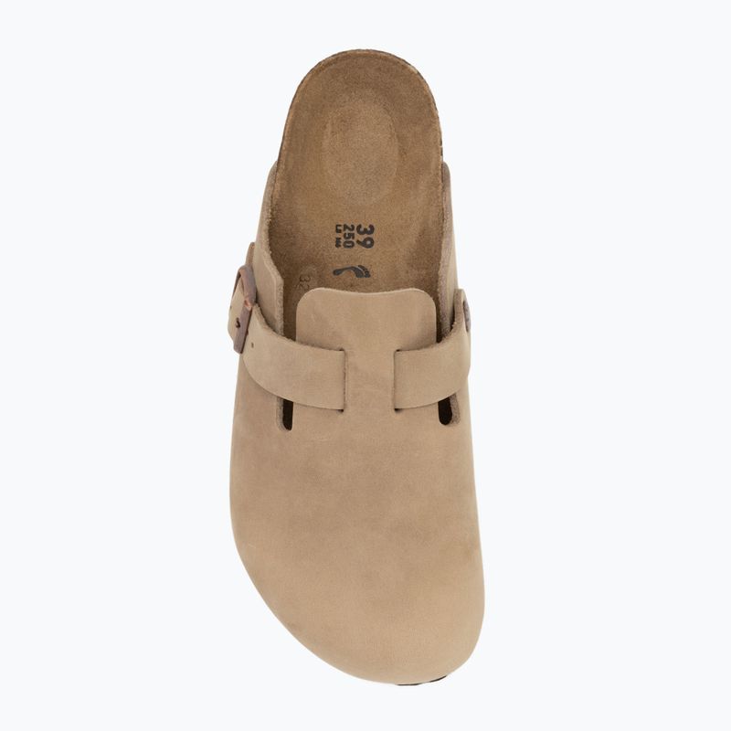 BIRKENSTOCK Boston LEOI Вузькі шльопанці тютюново-коричневого кольору 5