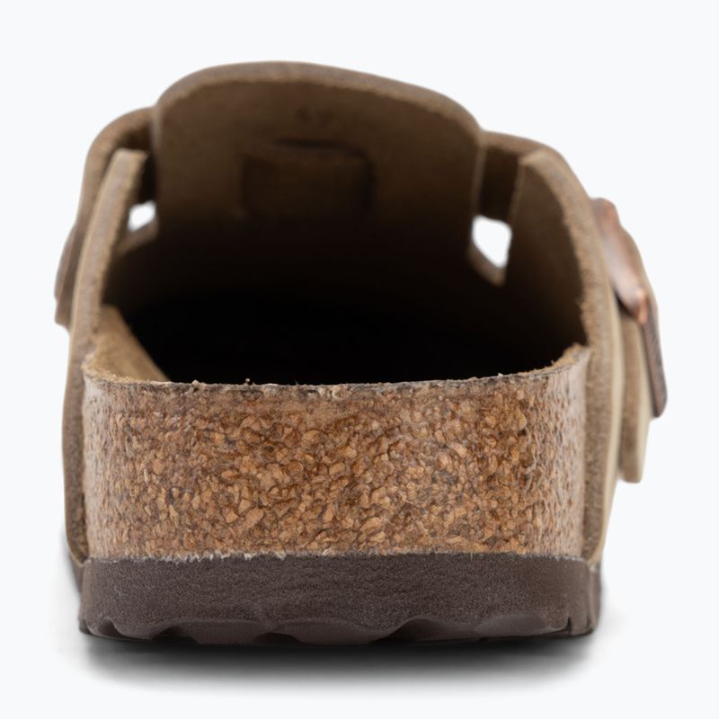 BIRKENSTOCK Boston LEOI Вузькі шльопанці тютюново-коричневого кольору 6