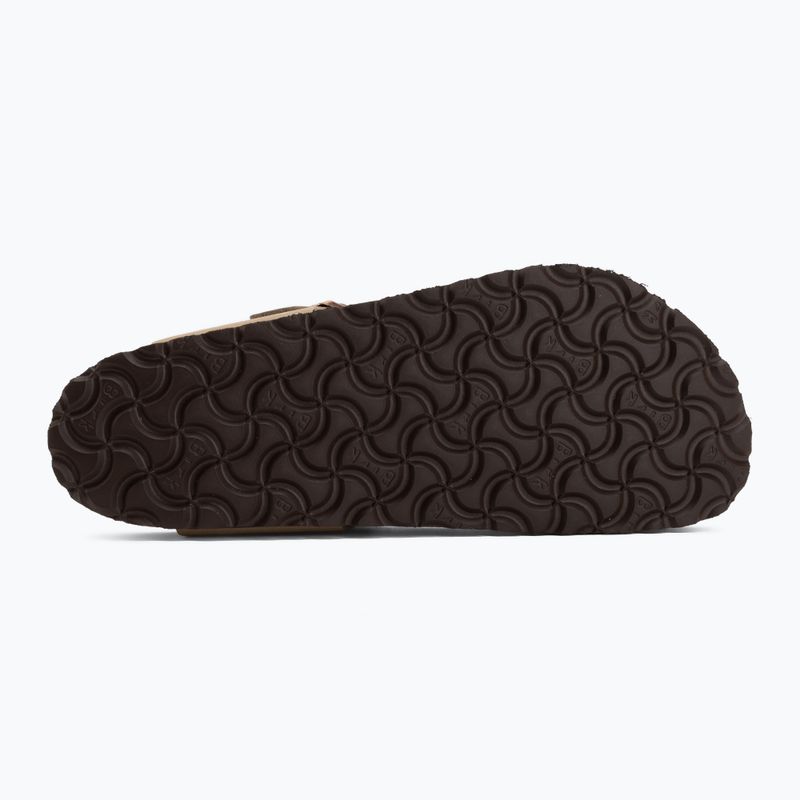 Шльопанці BIRKENSTOCK Gizeh Oiled Leather tabacco brown 4