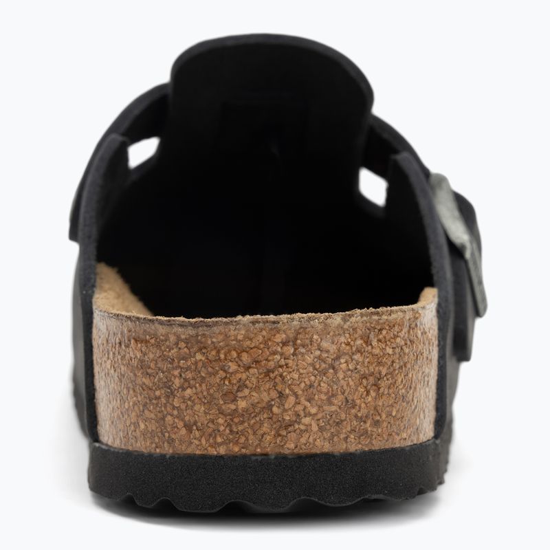 Шльопанці BIRKENSTOCK Boston LEOI Регулярні чорні шльопанці 6