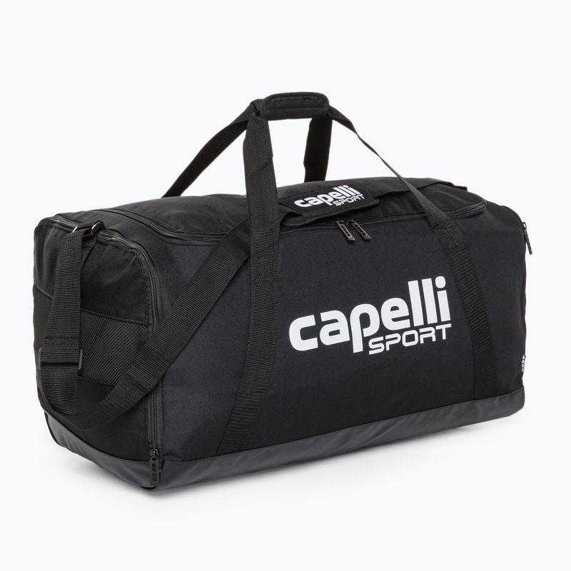 Чоловіча футбольна сумка Capelli Club I Duffle M чорно-біла 2