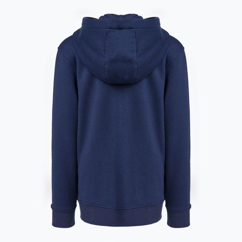 Дитячий футбольний світшот Capelli Basics Youth Zip Hoodie темно-синій 2