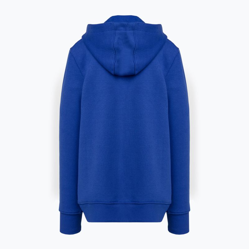 Футбольний світшот Capelli Basics Youth Zip Hoodie королівський синій 2