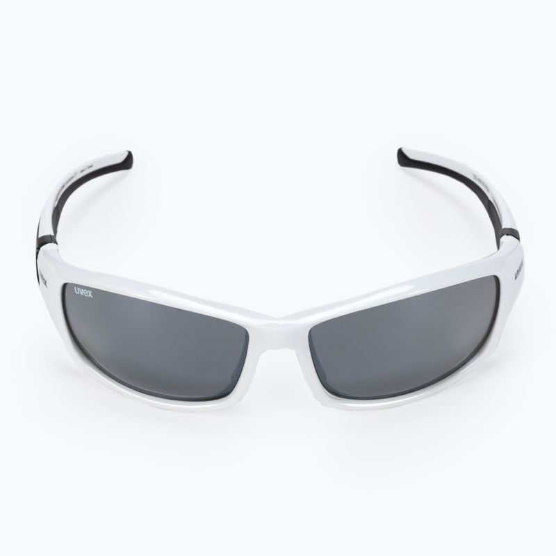 Окуляри сонячні UVEX Sportstyle 211 white black/litemirror silver 53/0/613/8216 3