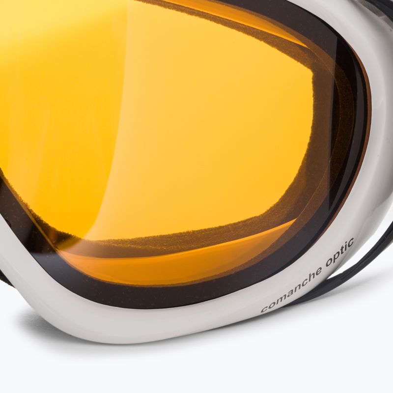 Маска лижна  UVEX Comanche LGL white/lasergold lite/clear 55/1/092/12 5