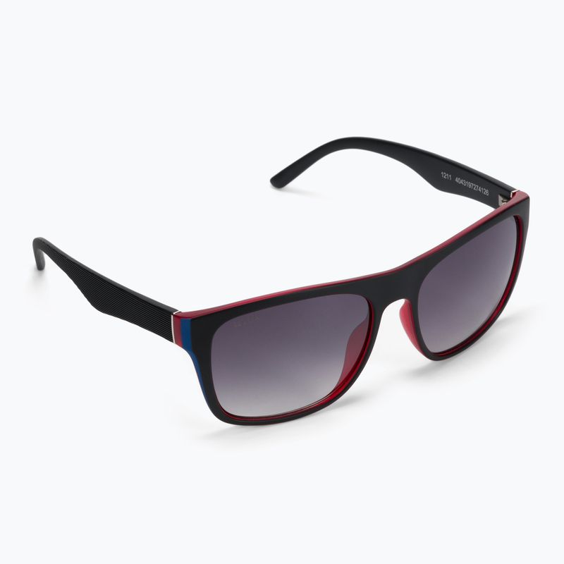 Окуляри сонячні UVEX Lgl 26 black red/litemirror smoke degrade 53/0/944/2316