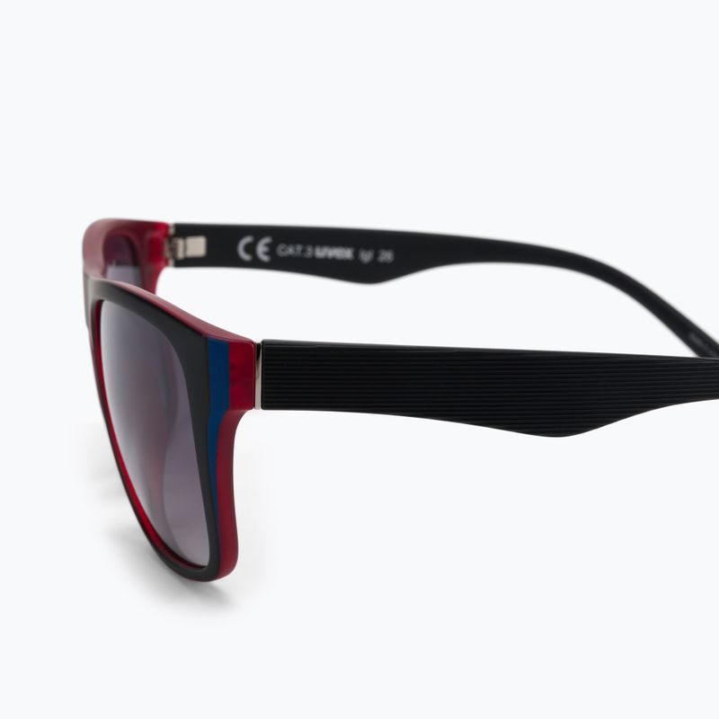 Окуляри сонячні UVEX Lgl 26 black red/litemirror smoke degrade 53/0/944/2316 4