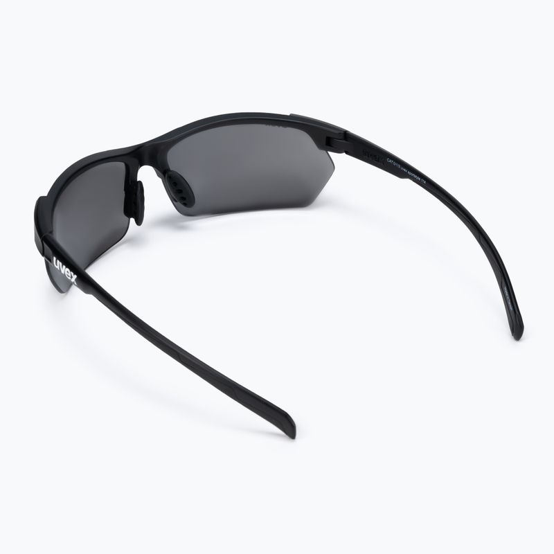 Окуляри сонячні UVEX Sportstyle 114 black mat/litemirror silver/litemirror orange/clear 53/0/939/2216 3