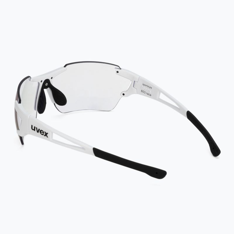 Окуляри велосипедні UVEX Sportstyle 803 R V white/litemirror blue 53/0/971/8803 2