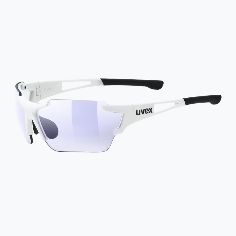 Окуляри велосипедні UVEX Sportstyle 803 R V white/litemirror blue 53/0/971/8803 5