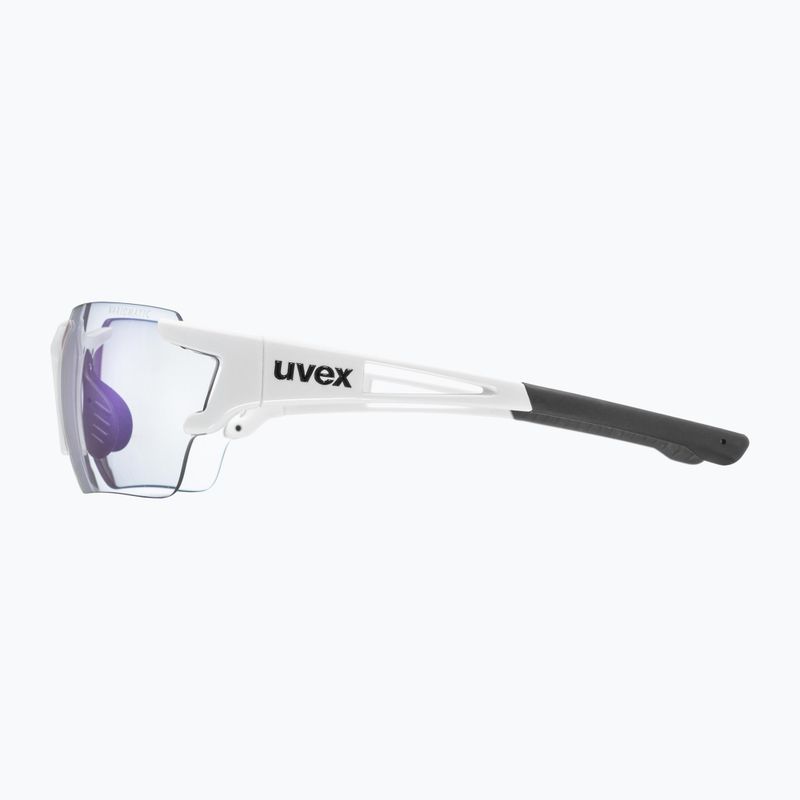 Окуляри велосипедні UVEX Sportstyle 803 R V white/litemirror blue 53/0/971/8803 7