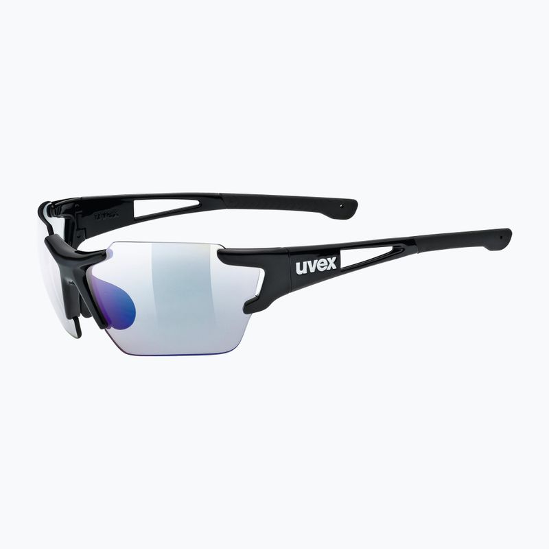 Окуляри велосипедні UVEX Sportstyle 803 Race S V black/litemirror blue 53/2/002/2203 5