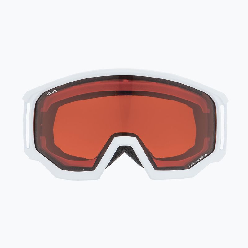 Маска лижна UVEX Athletic LGL white/lasergold lite rose 55/0/522/2130 6