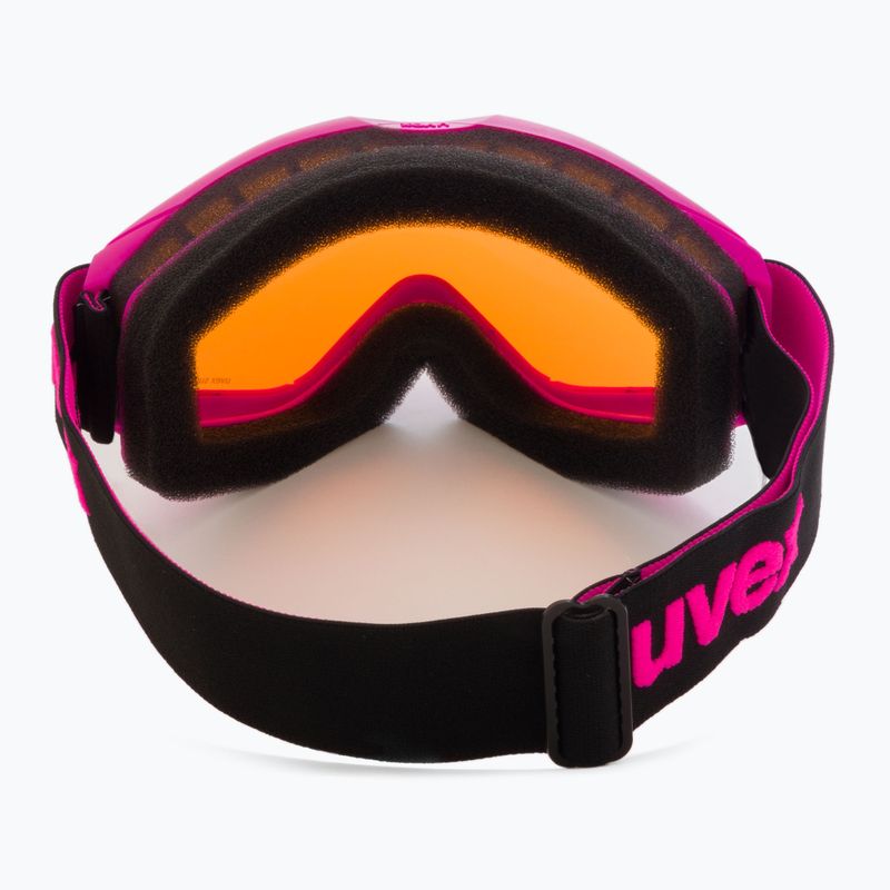 Маска лижна  дитяча  UVEX Speedy Pro pink/lasergold 55/3/819/90 3