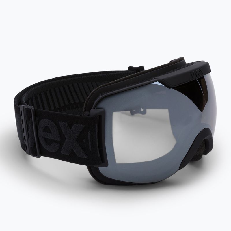 Маска лижна UVEX Downhill 2000 FM black mat/mirror silver/clear 55/0/115/2030