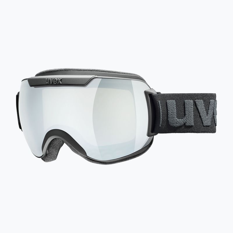 Маска лижна UVEX Downhill 2000 FM black mat/mirror silver/clear 55/0/115/2030 6