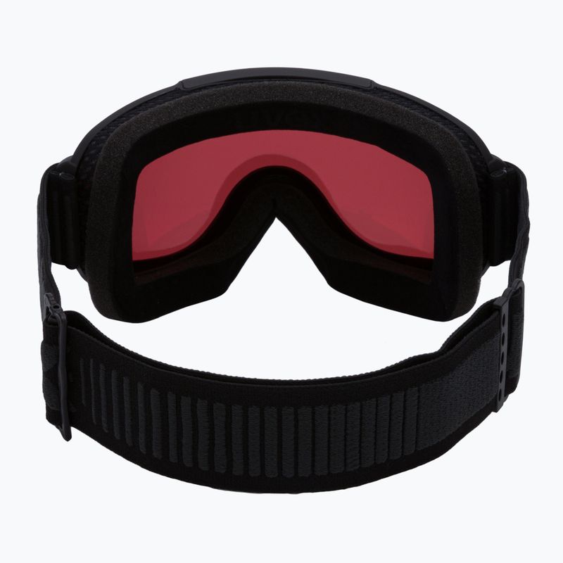 Маска лижна UVEX Downhill 2000 FM black mat/mirror silver/rose 55/0/115/2424 3
