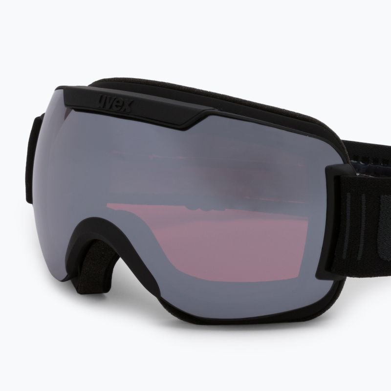 Маска лижна UVEX Downhill 2000 FM black mat/mirror silver/rose 55/0/115/2424 5